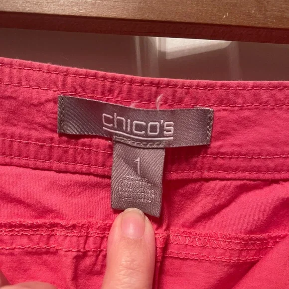 Chico’s size 1 crop pants - Picture 4 of 8